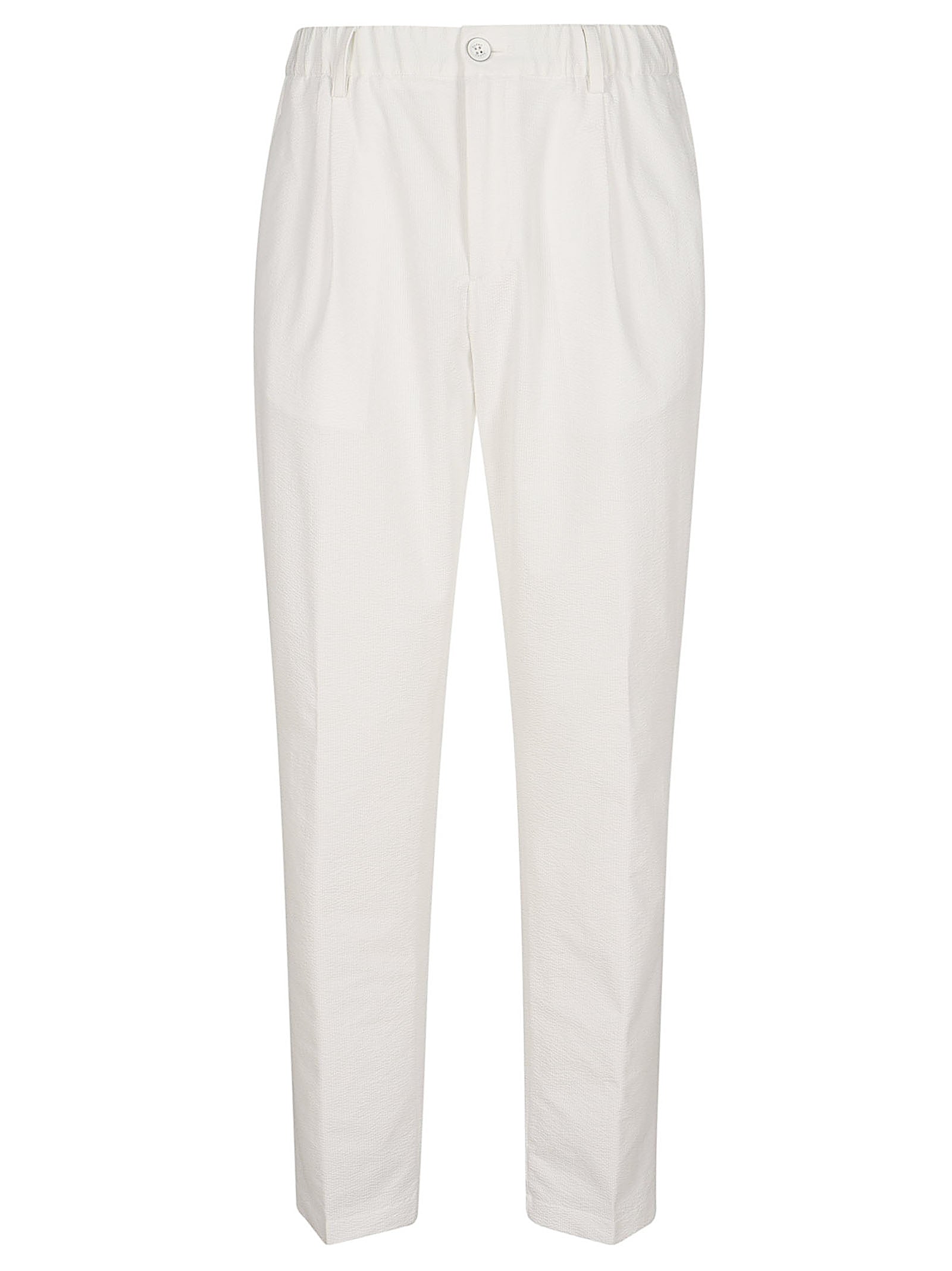 HERNO PANTALONE IN SEERSUCKER PT000093U126874 1000 