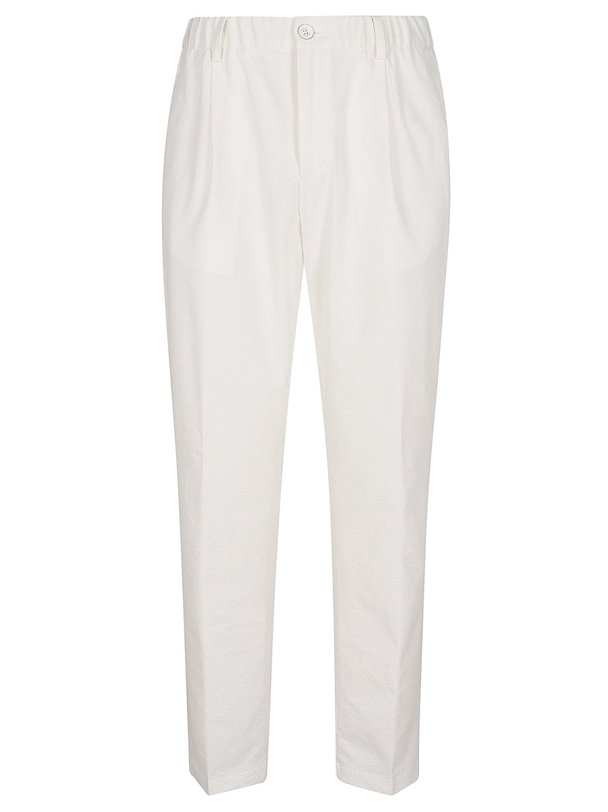 HERNO PANTALONE IN SEERSUCKER PT000093U126874 1000 