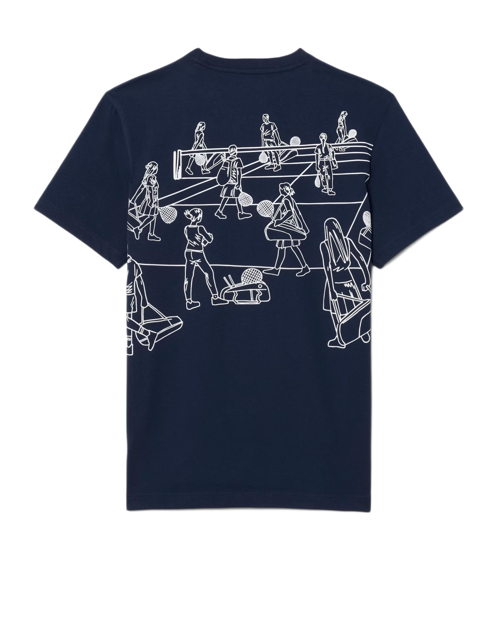 LACOSTE T-SHIRT STAMPATA TH0147 166 