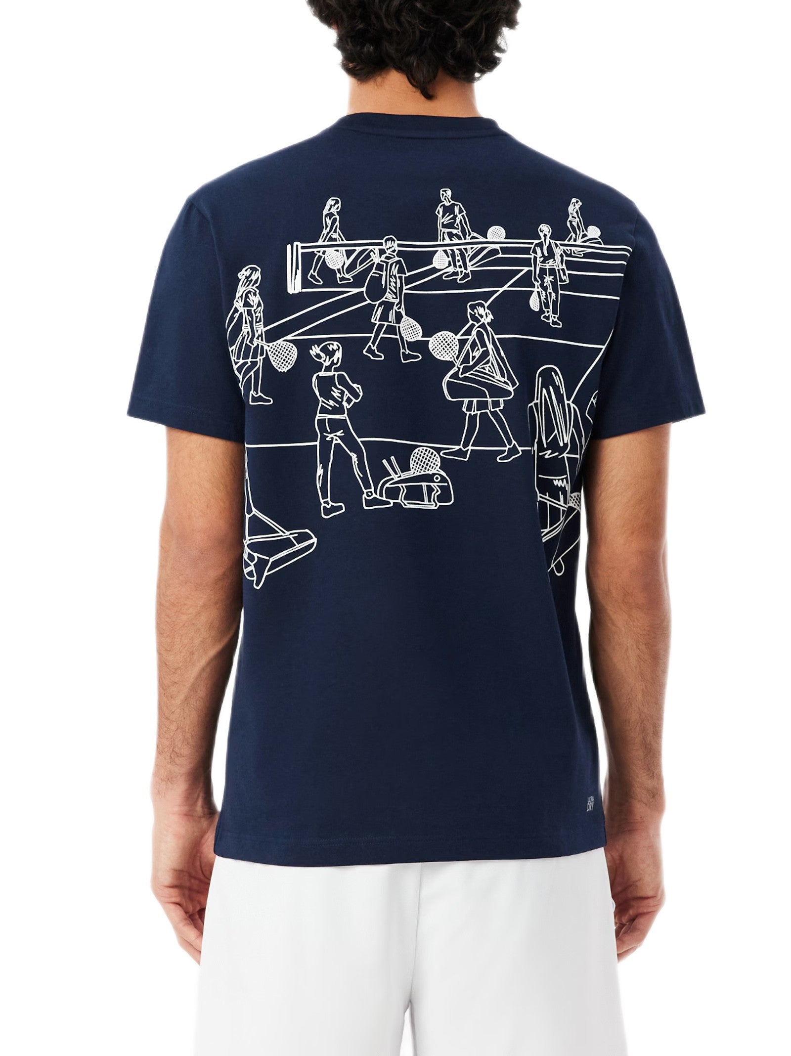 LACOSTE T-SHIRT STAMPATA TH0147 166 