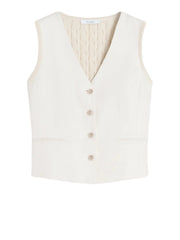 MAX MARA MXMCALIB GILET IN MAGLIA <BR/> 2611351012600 001 