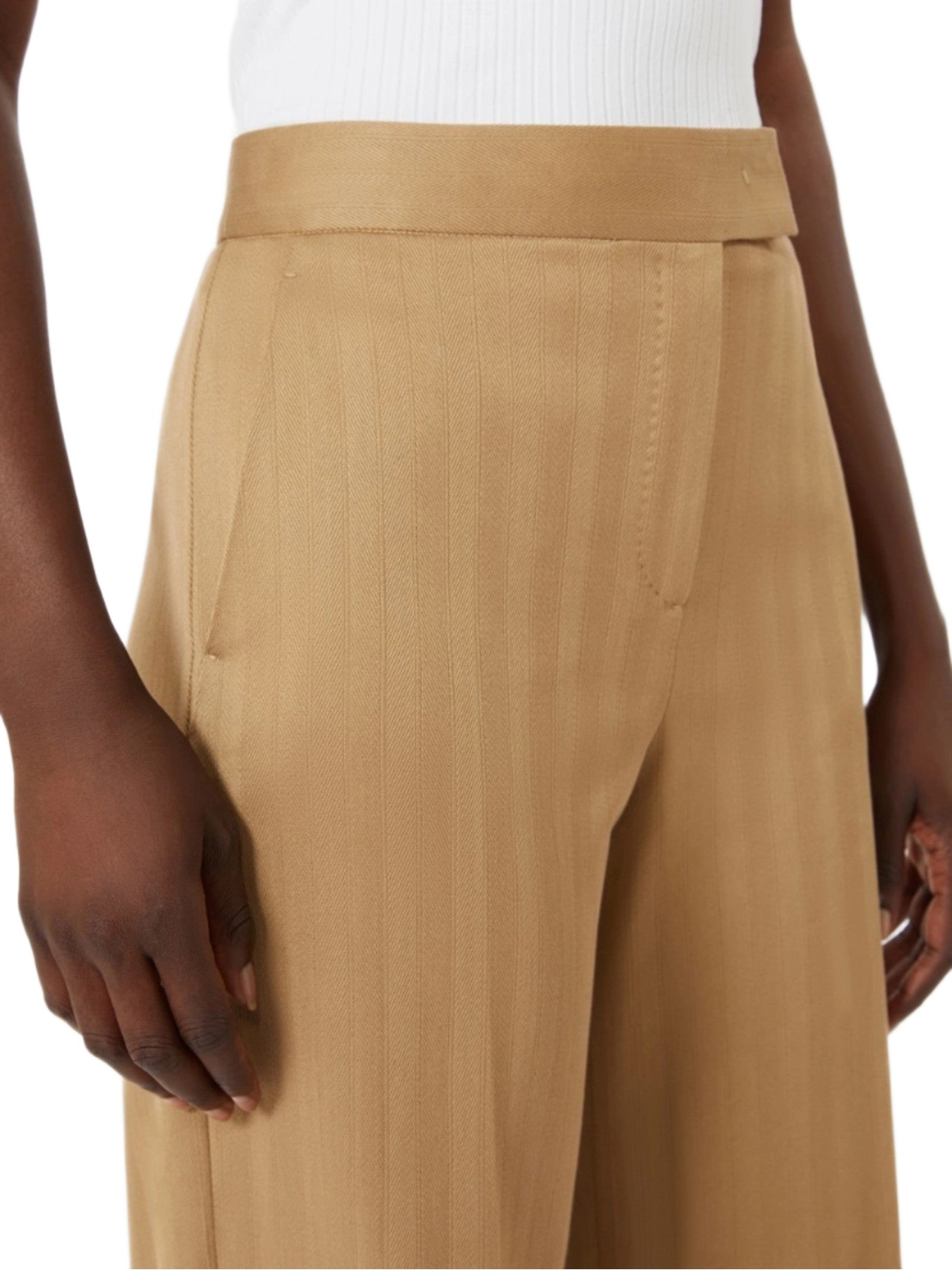MAX MARA SMMOLIATO  PANTALONE STRAIGHT FIT 2611781022600 004 
