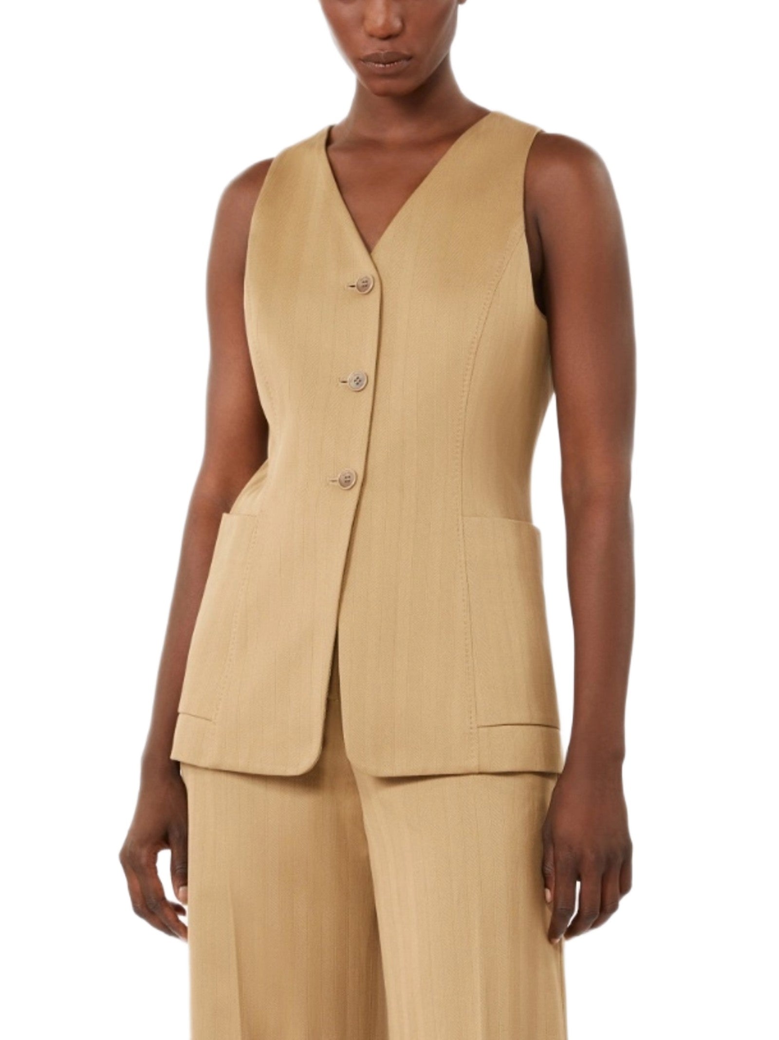MAX MARA MXMFALLA GILET<BR/> 2611911032600 004 