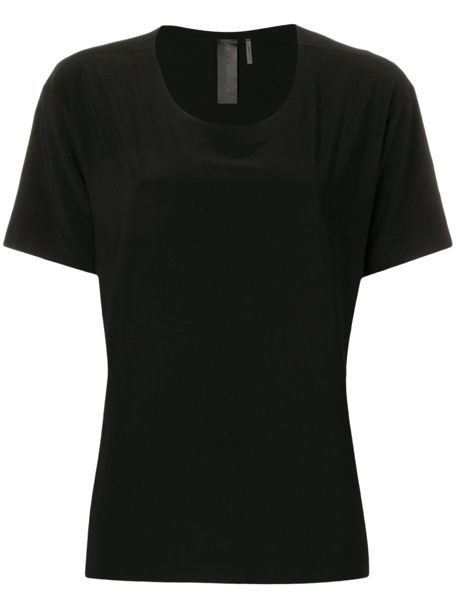 NORMA KAMALI MAGLIA GIROCOLLO BOXYFIT KK4266PL104001 BLACK 