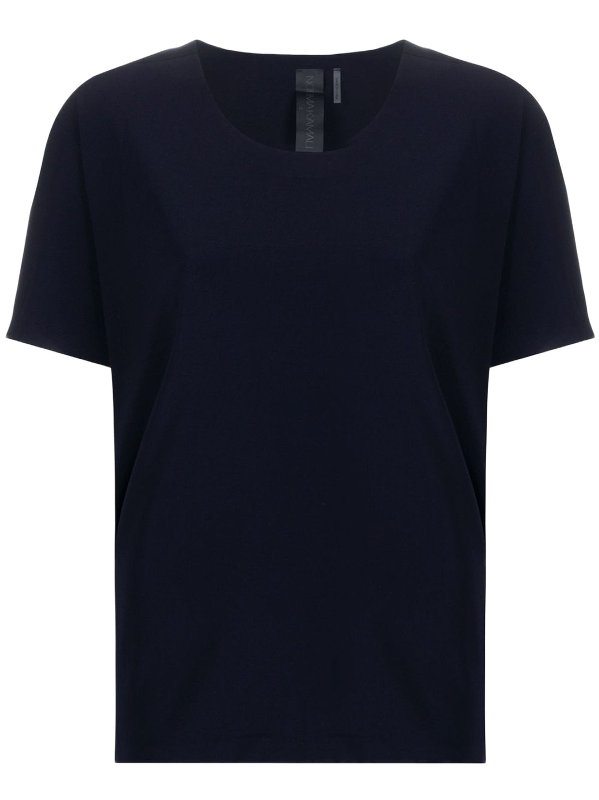 NORMA KAMALI T-SHIRT IN JERSEY KK4266PL104012 MIDNIGHT 