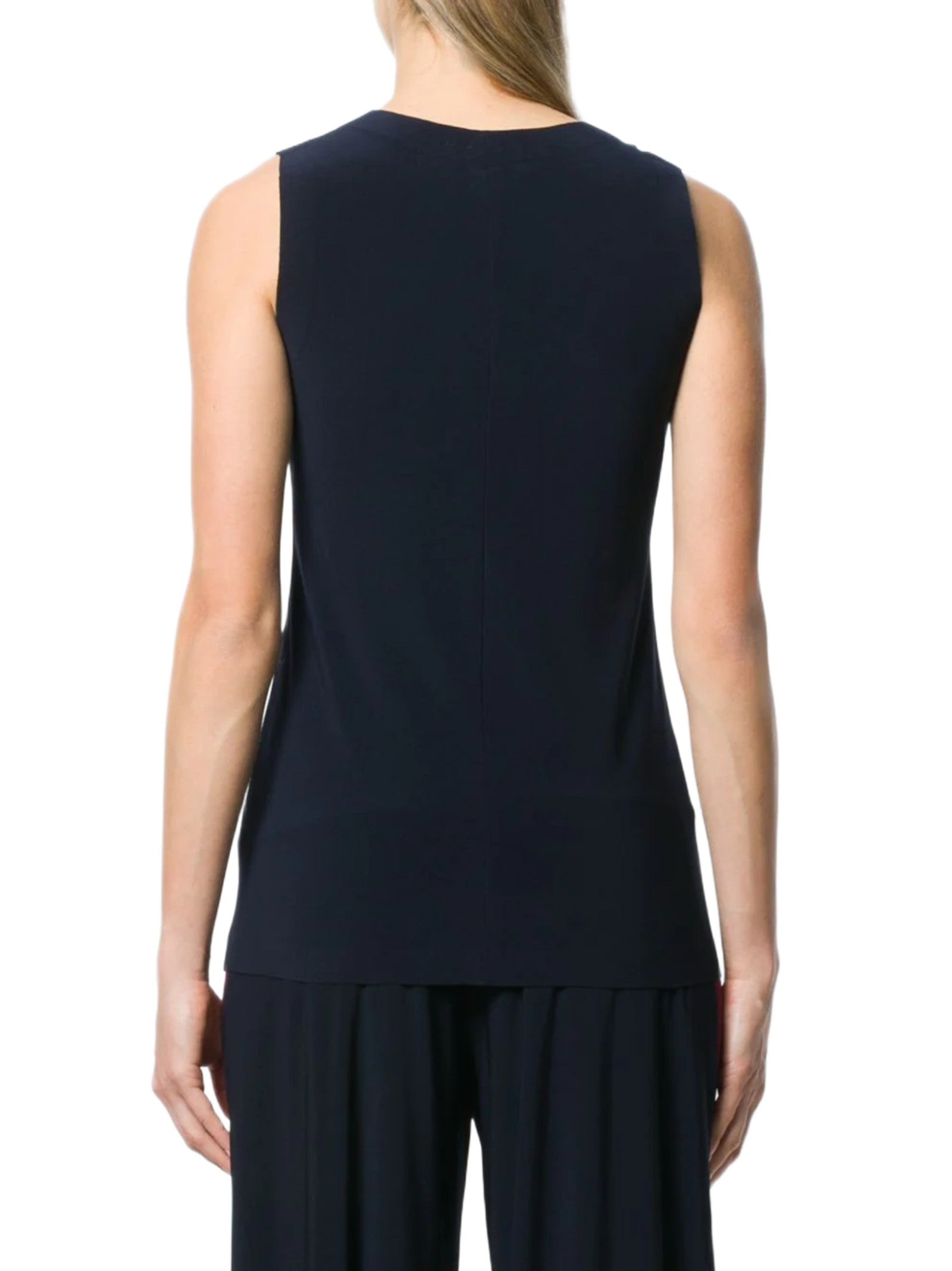 NORMA KAMALI BLUSA SMANICATA KK4266PL107012 MIDNIGHT 