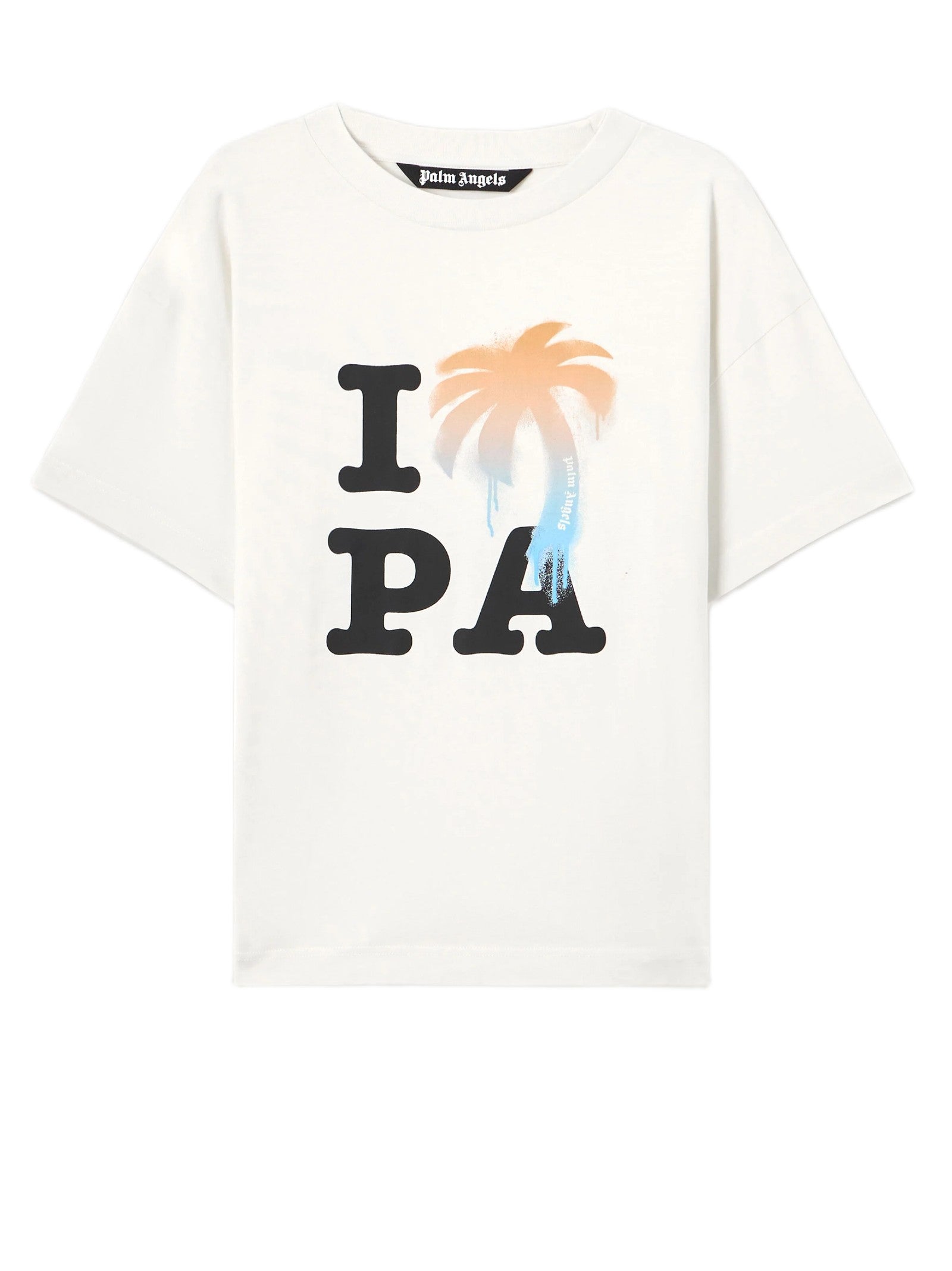 PALM ANGELS I LOVE PA T-SHIRT PMAA109S26JER007 0310 