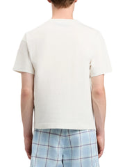 PALM ANGELS NECK LOGO T-SHIRT PMAA109S26JER008 0310 