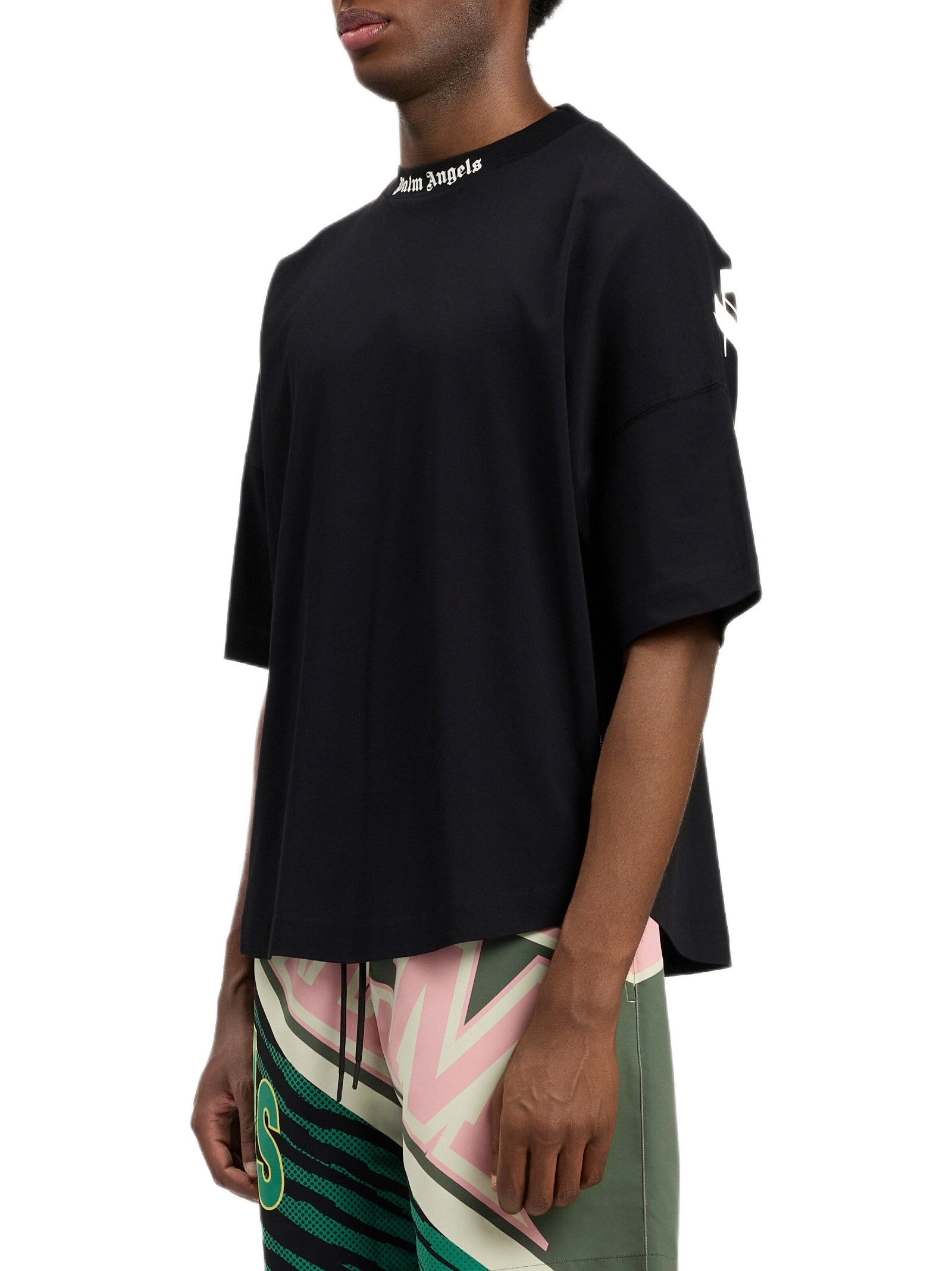 PALM ANGELS CLASSIC LOGO  OVER T-SHIRT PMAA10BS26JER001 1003 