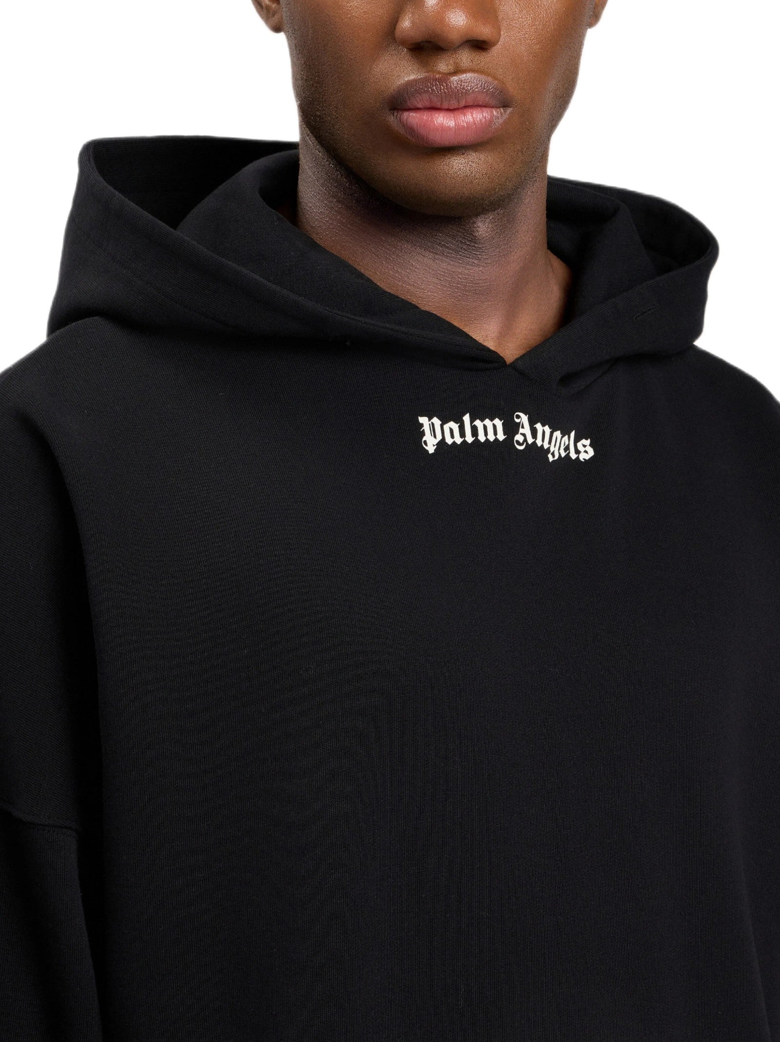 PALM ANGELS CLASSIC LOGO OVER HOODIE PMBB036S26FLE001 1003 