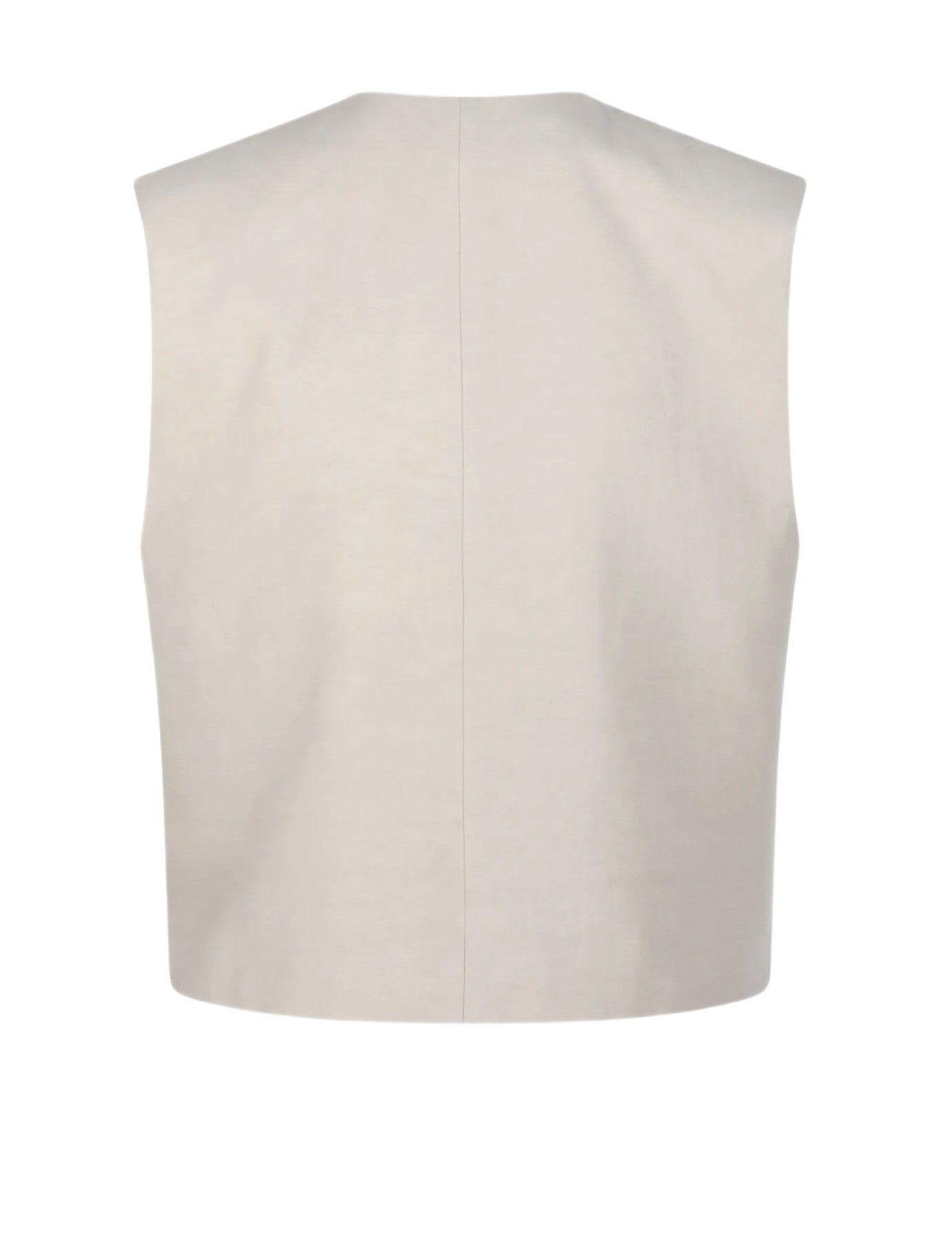 P.A.R.O.S.H. GILET IN MISTO LINO RAISA26D410047G 003 