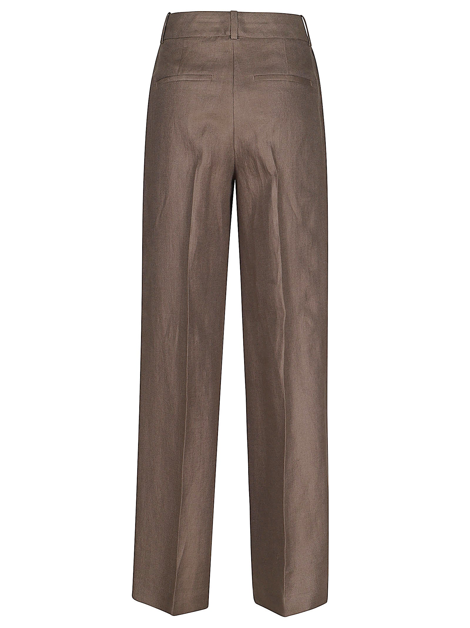 PESERICO PANTALONI PALAZZO IN LINO A0404002606 151 