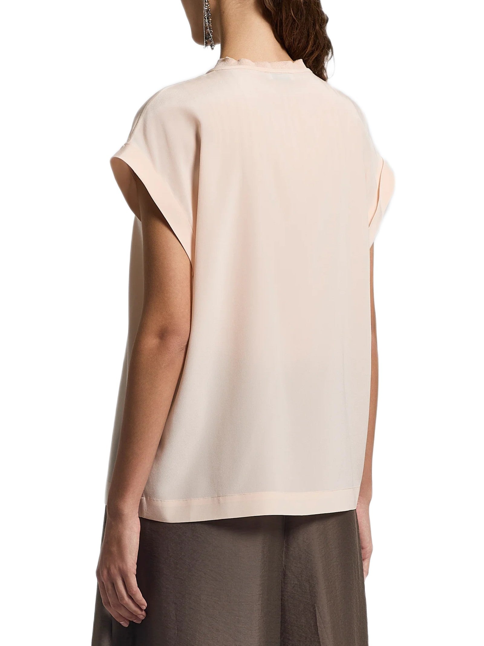 PESERICO BLUSA SMANICATA IN SETA A0688907325 190 