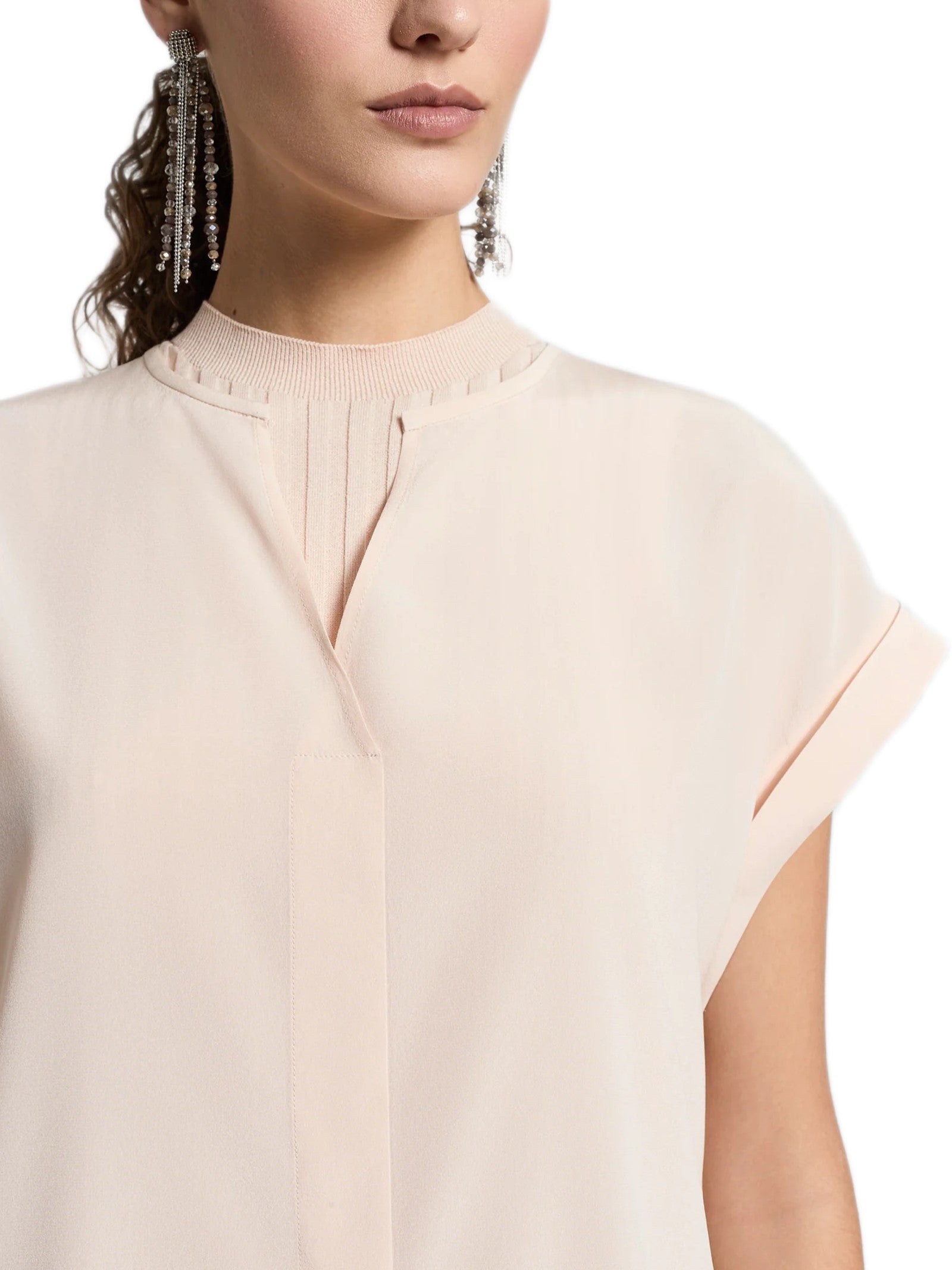 PESERICO BLUSA SMANICATA IN SETA A0688907325 190 