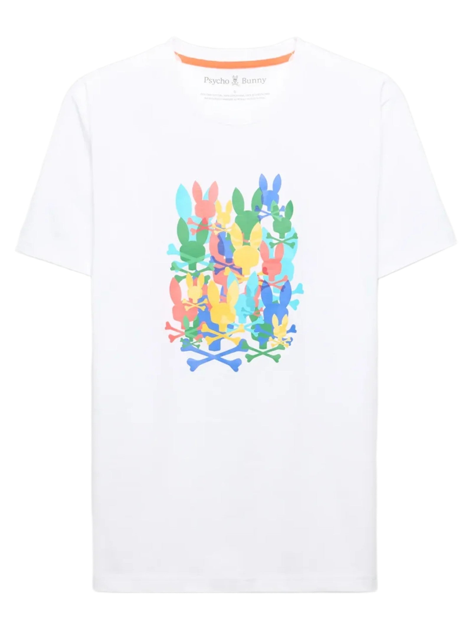 PSYCHO BUNNY TANNER STAMPA MULTICOLOR MT0200285 100 