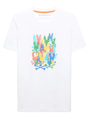 PSYCHO BUNNY TANNER STAMPA MULTICOLOR MT0200285 100 