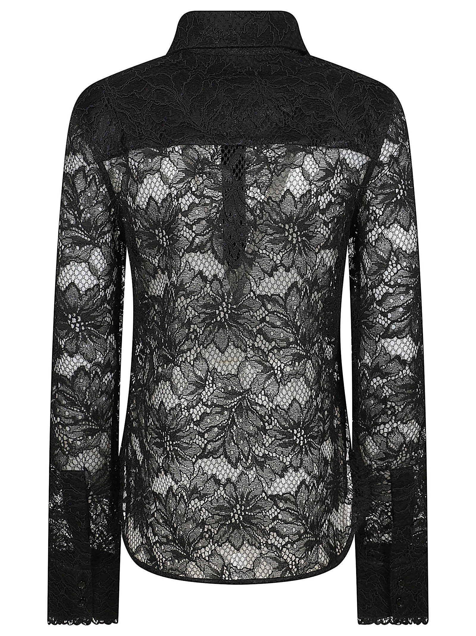 SPORTMAX SPXDENTICE CAMICIA PIZZO 2612951012600 002 