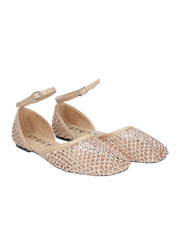 STRATEGIA BALLERINA A RETE STRASS ALLOVER R10 SAND 