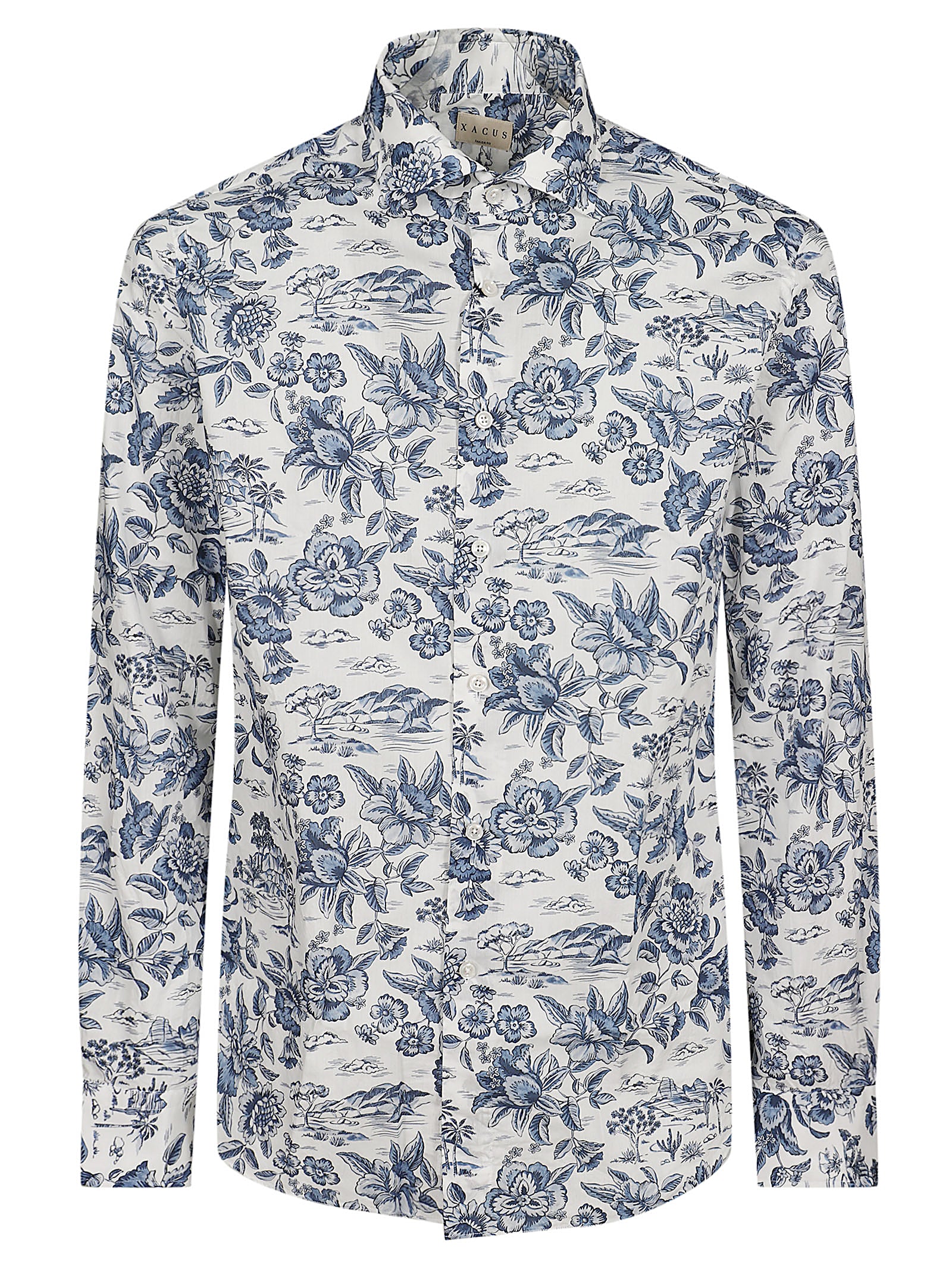XACUS CAMICIA CON STAMPA LIBERTY 748ML21540 002 