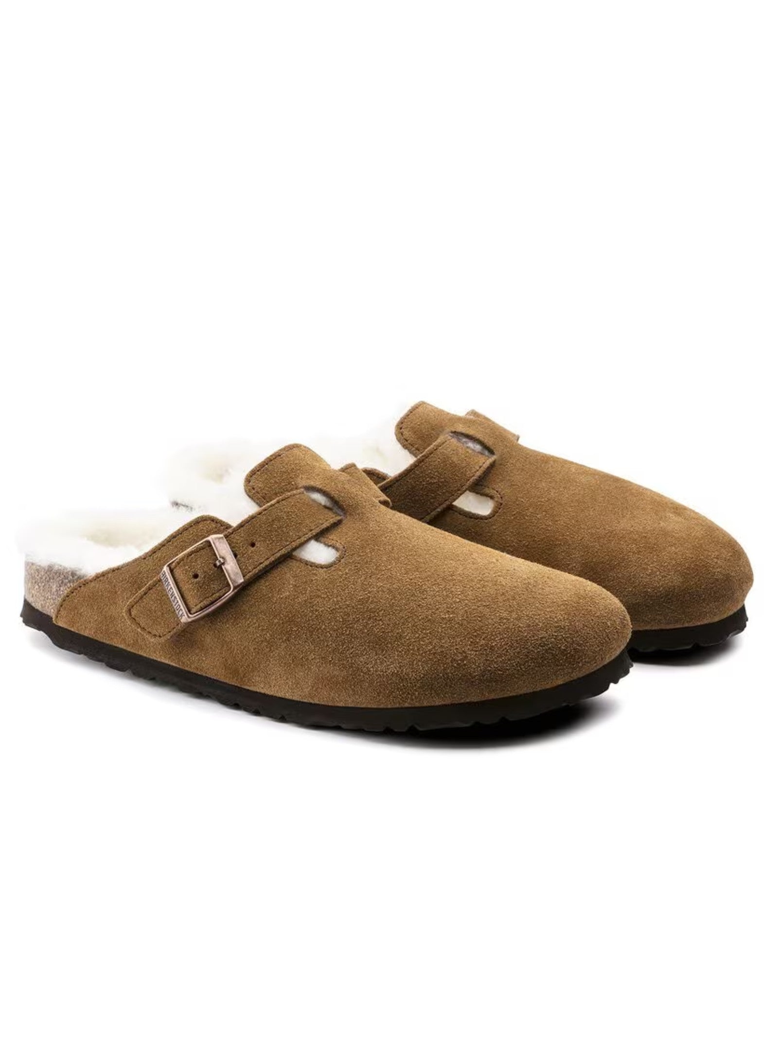 BIRKENSTOCK BOSTON SHEARLING SUEDE 1001141-  