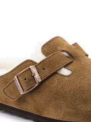 BIRKENSTOCK BOSTON SHEARLING SUEDE 1001141-  