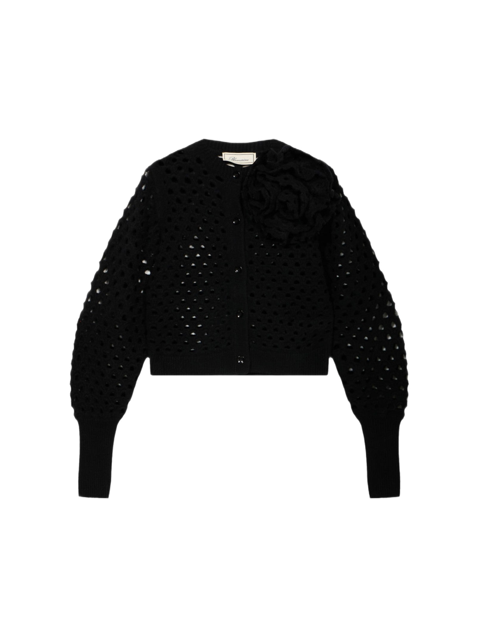 BLUMARINE CARDIGAN PUNTO RETE RF6159MAB35 22222 