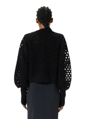 BLUMARINE CARDIGAN PUNTO RETE RF6159MAB35 22222 