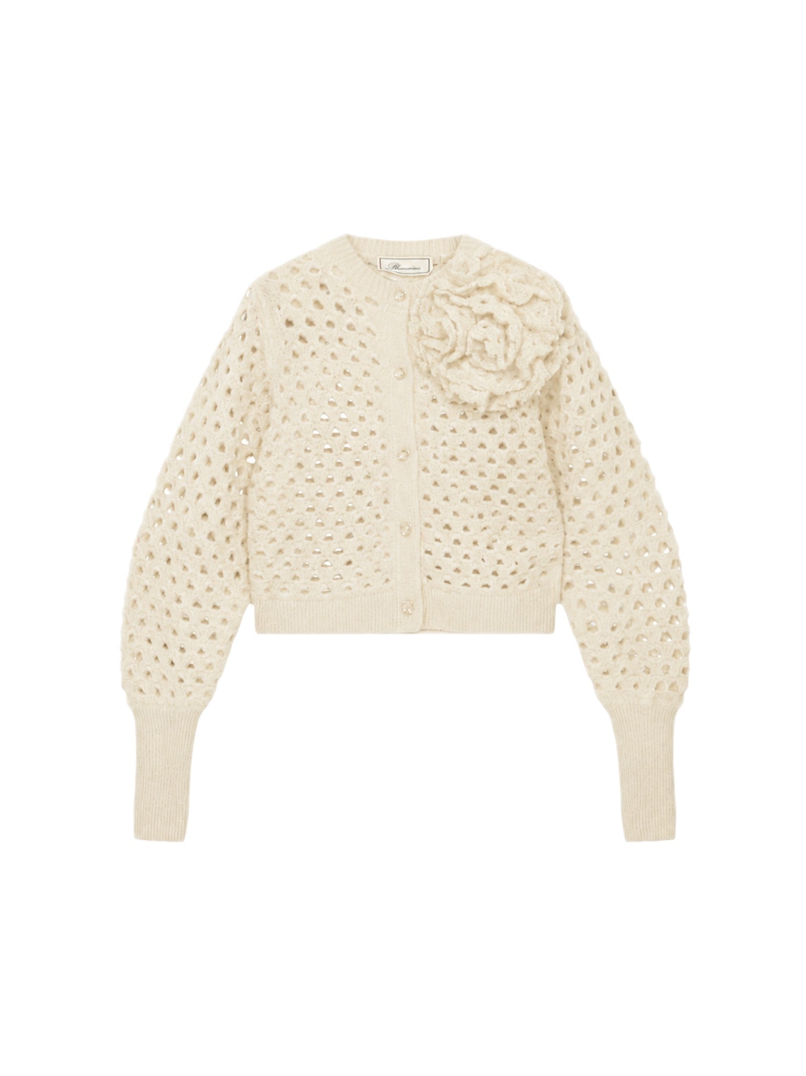 BLUMARINE CARDIGAN PUNTO RETE RF6159MAB35 X0817 