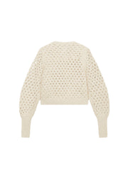 BLUMARINE CARDIGAN PUNTO RETE RF6159MAB35 X0817 