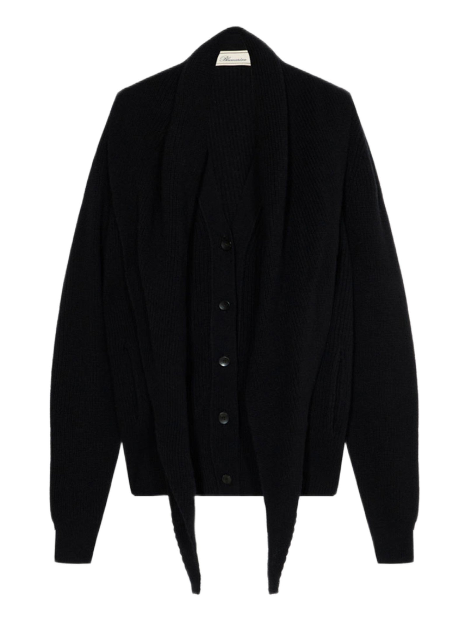 BLUMARINE CARDIGAN COSTA INGLESE CON MANTELLA RF6198MAB39 22222 