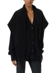 BLUMARINE CARDIGAN COSTA INGLESE CON MANTELLA RF6198MAB39 22222 