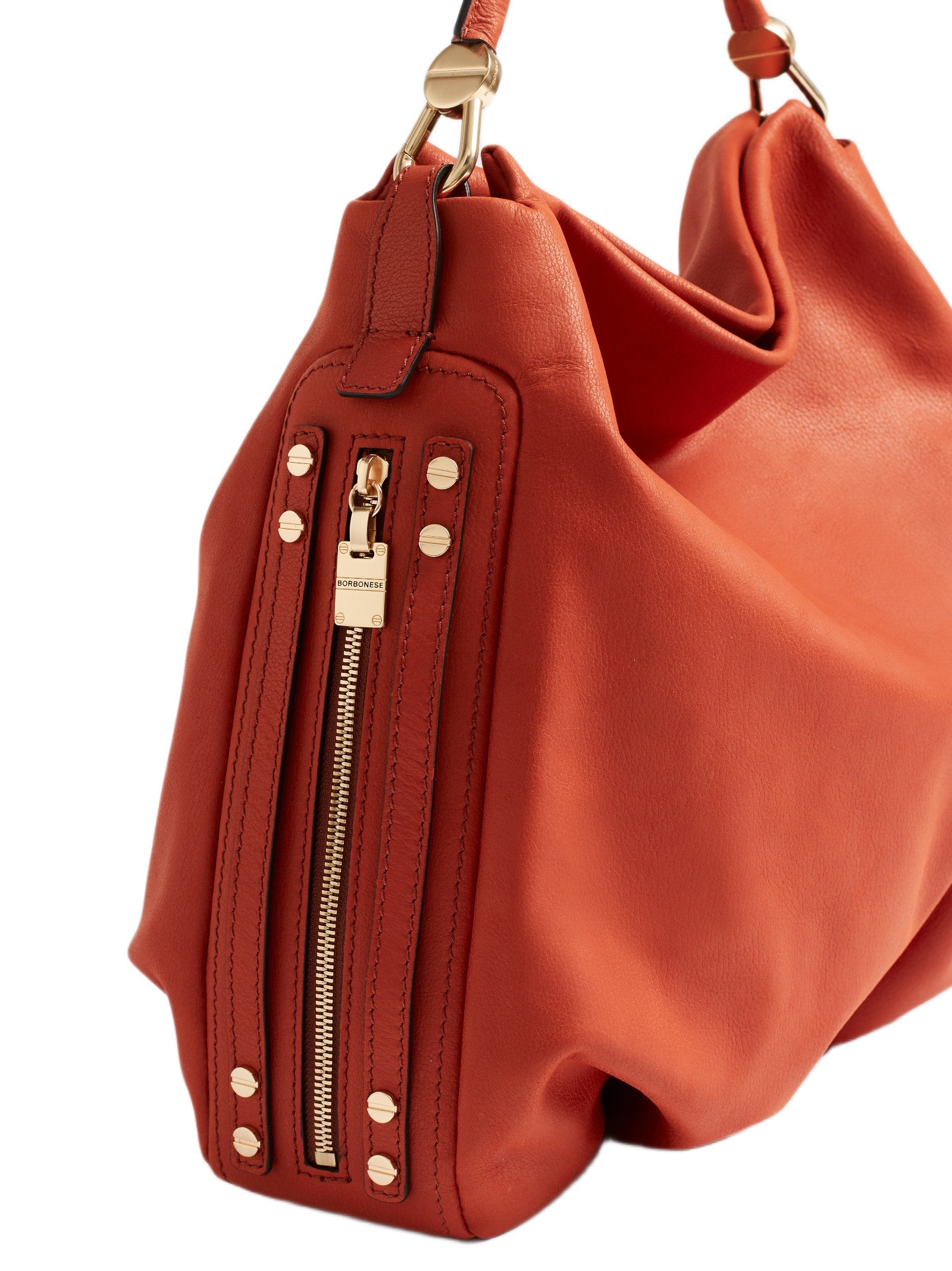 BORBONESE HOBO VITELLO EFFETTO NABUCK 910102790197 748 
