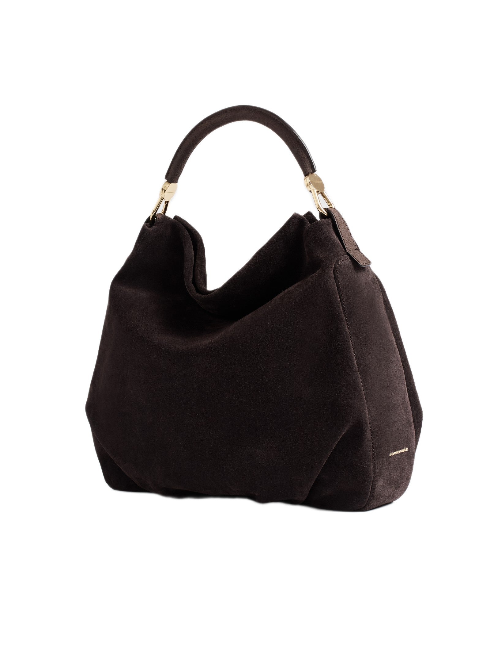 BORBONESE HOBO CROSTA SCAMOSCIATO 910102790259 286 