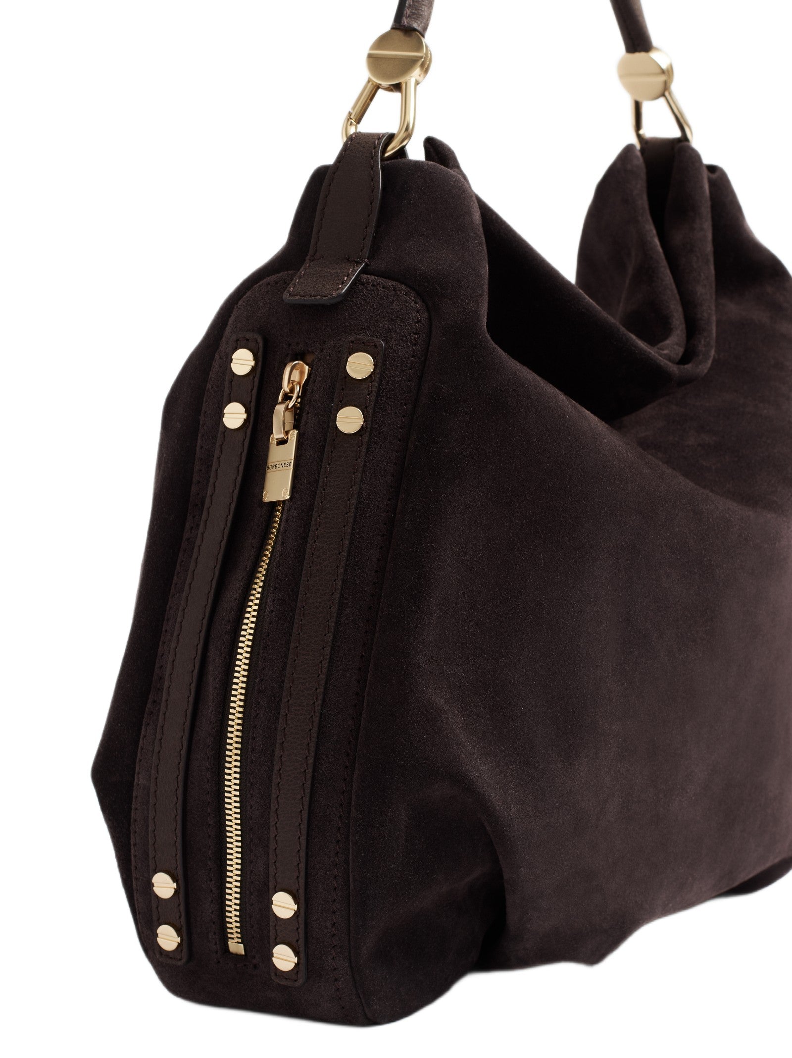 BORBONESE HOBO CROSTA SCAMOSCIATO 910102790259 286 