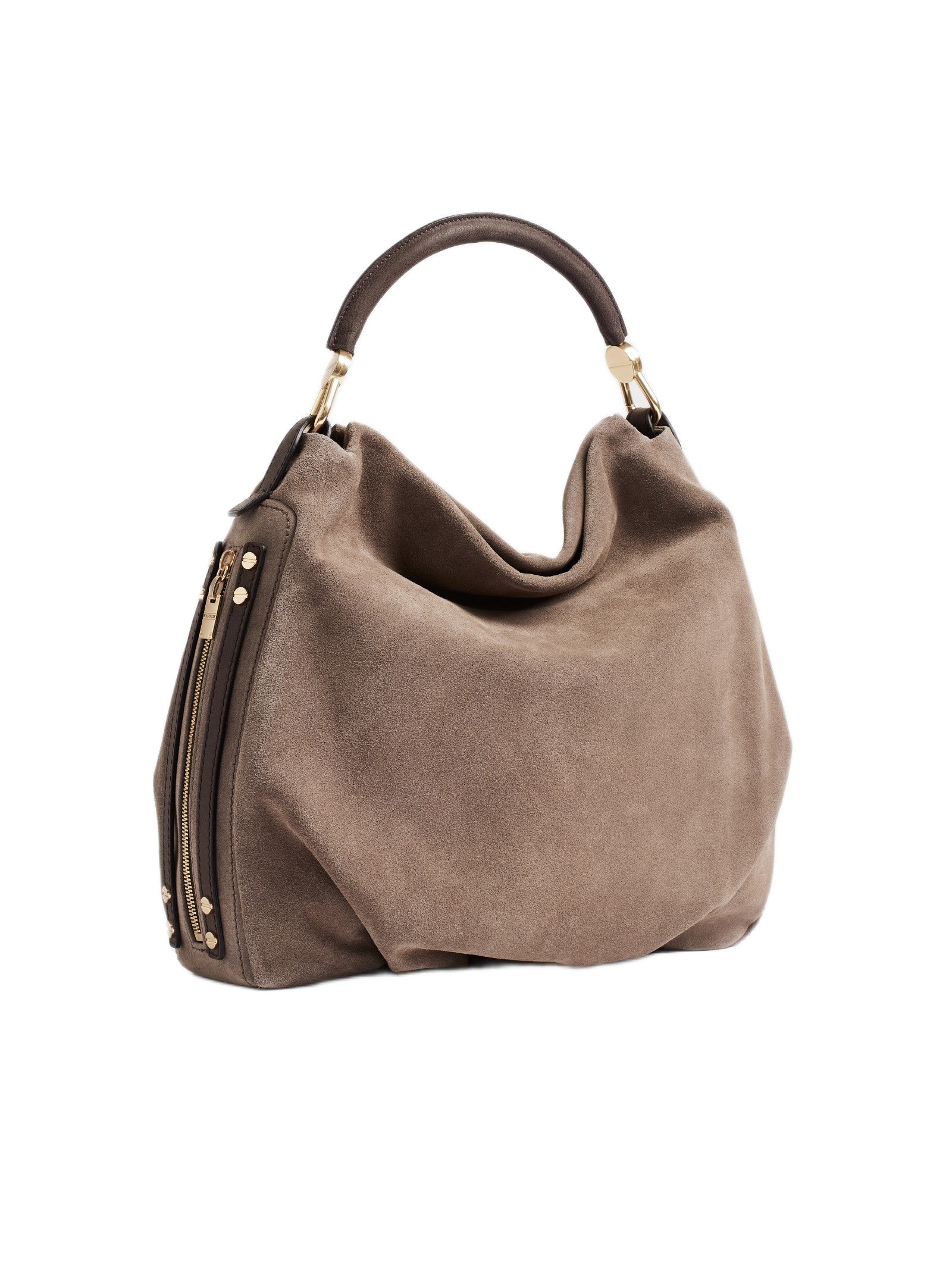 BORBONESE HOBO CROSTA SCAMOSCIATO 910102790259 435 