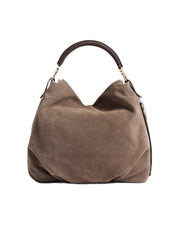 BORBONESE HOBO CROSTA SCAMOSCIATO 910102790259 435 