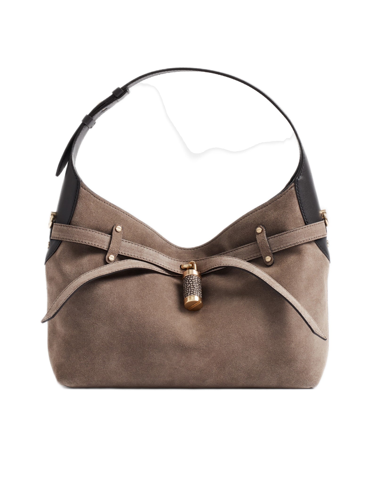 BORBONESE HOBO S CROSTA SCAMOSCIATA 910103700284 449 