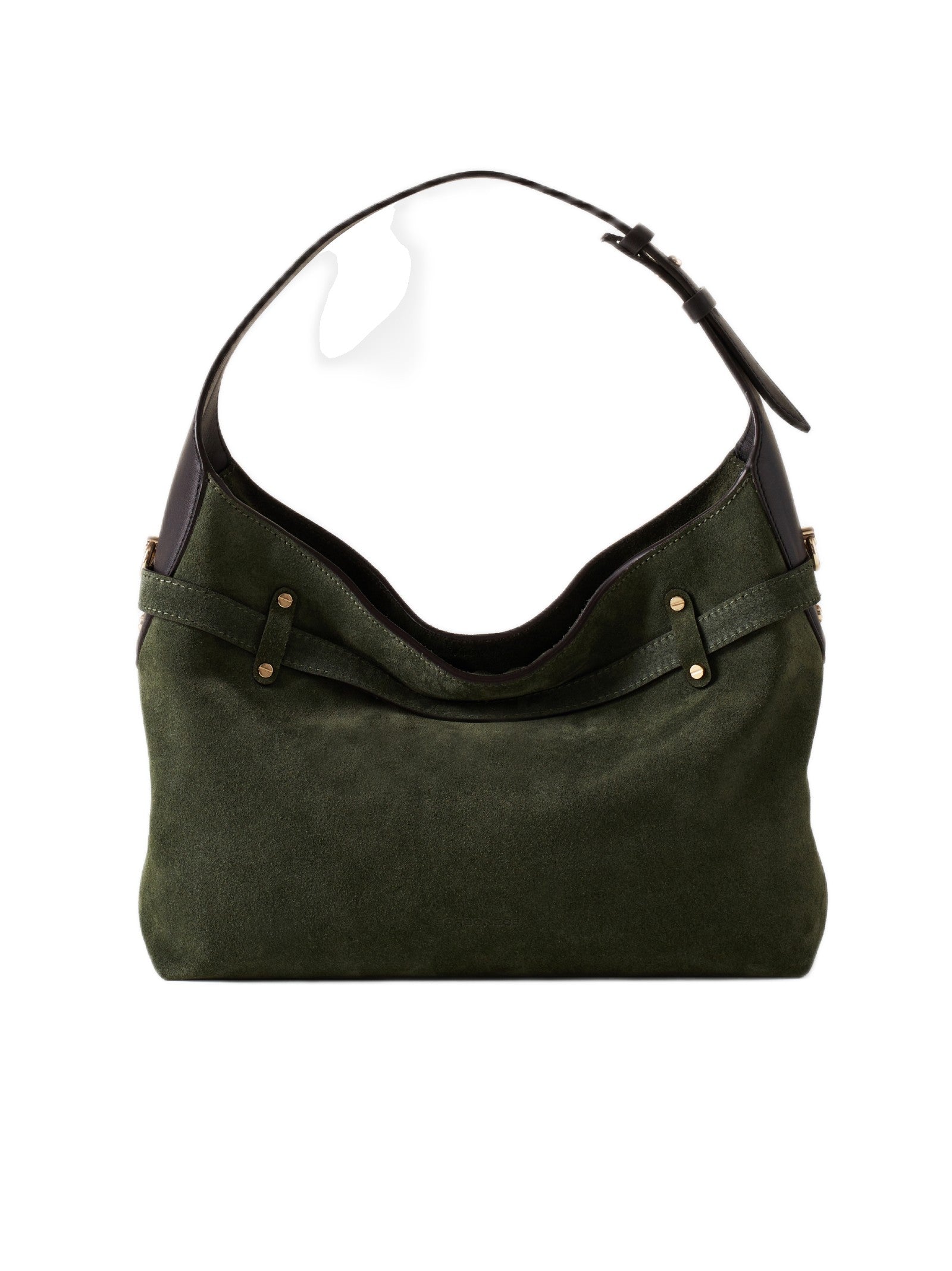 BORBONESE HOBO S CROSTA SCAMOSCIATA 910103700284 671 