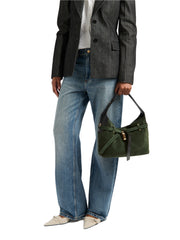 BORBONESE HOBO S CROSTA SCAMOSCIATA 910103700284 671 