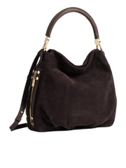 BORBONESE HOBO S CROSTA SCAMOSCIATA 910103940259 286 