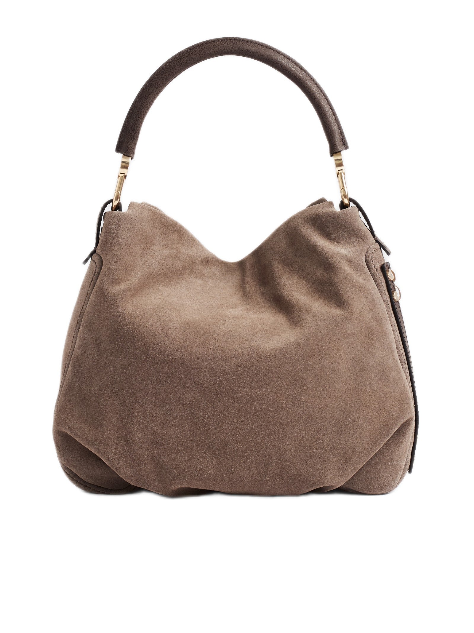 BORBONESE HOBO S CROSTA SCAMOSCIATA 910103940259 435 
