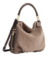 BORBONESE HOBO S CROSTA SCAMOSCIATA 910103940259 435 