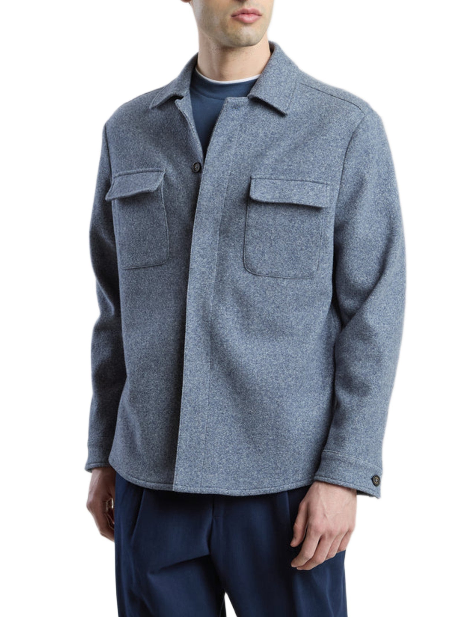 ELEVENTY OVERSHIRT CON TASCHE N75GIAK08BTCRNTES0N287 08 