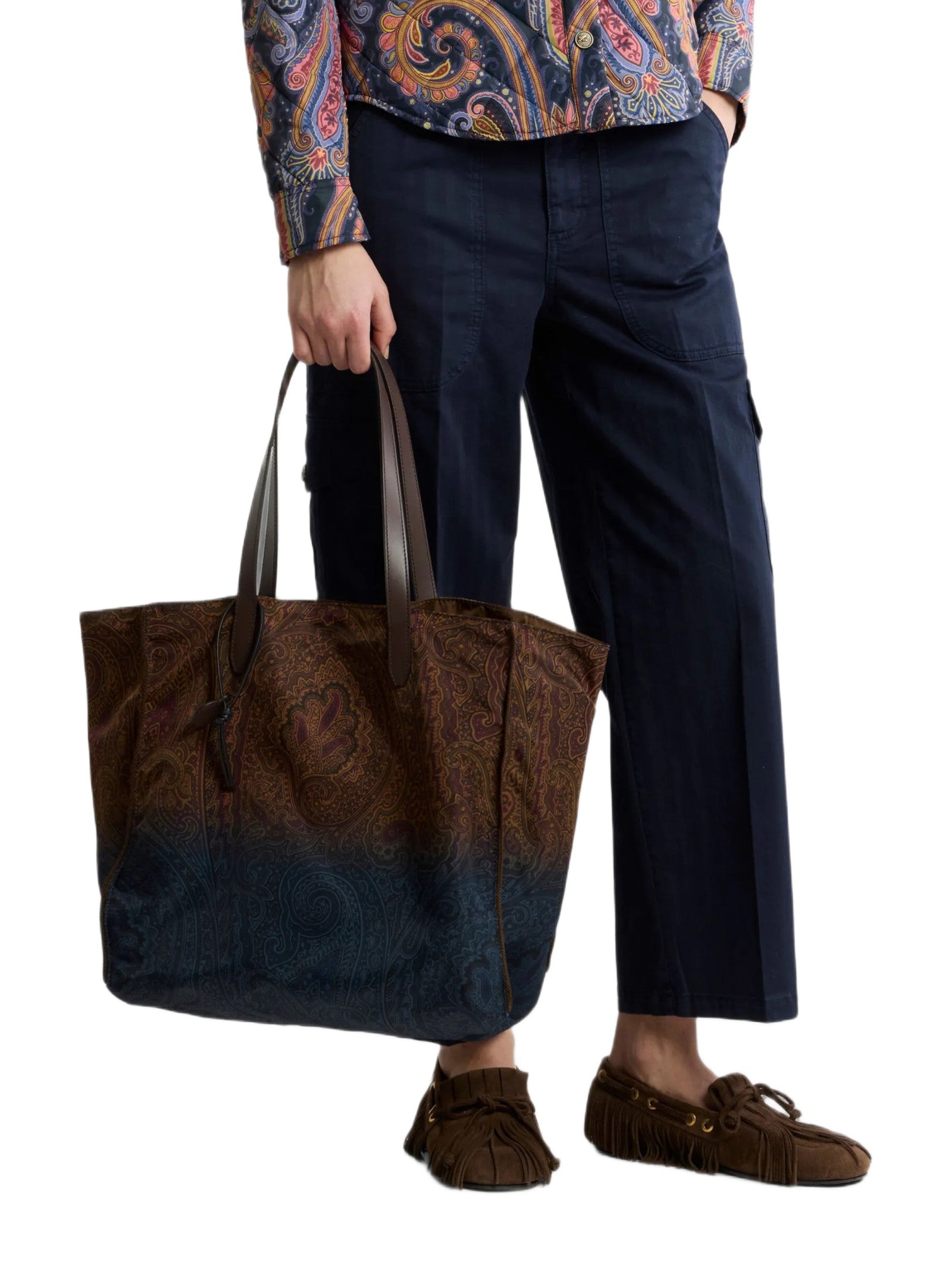 ETRO SHOPPING PRINTED NYLON WP1D0064AK18F X0825 