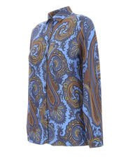 ETRO STAMPA FONDO BLU WRIA001999SA414 X0887 