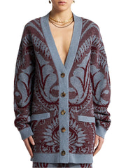 ETRO CARDIGAN DAMASCATO WRKE0159AQ12V R0046 