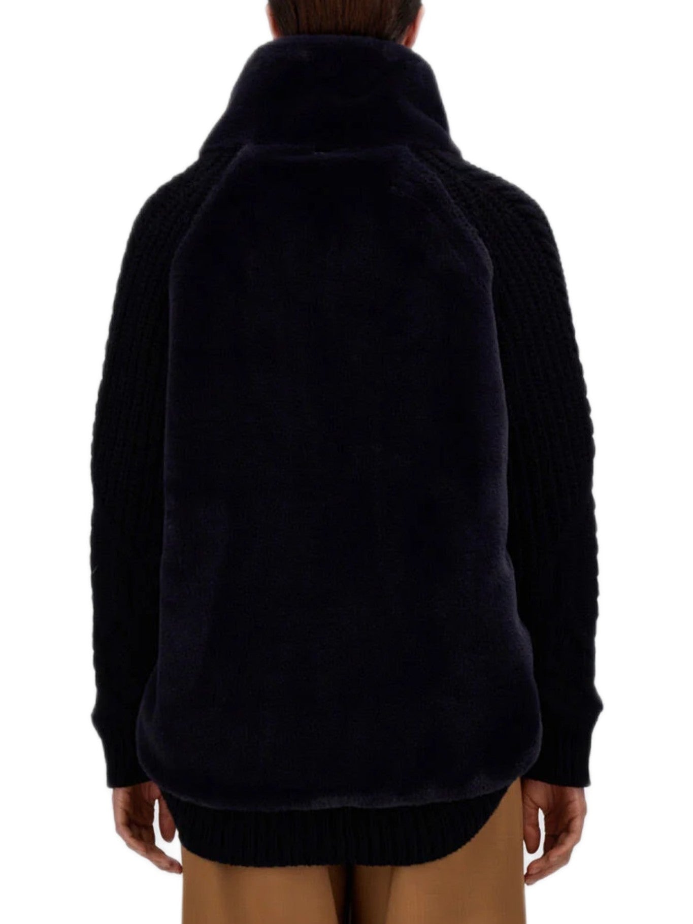 HERNO MAGLIA CON ECOFUR MC000203D70016 9200 