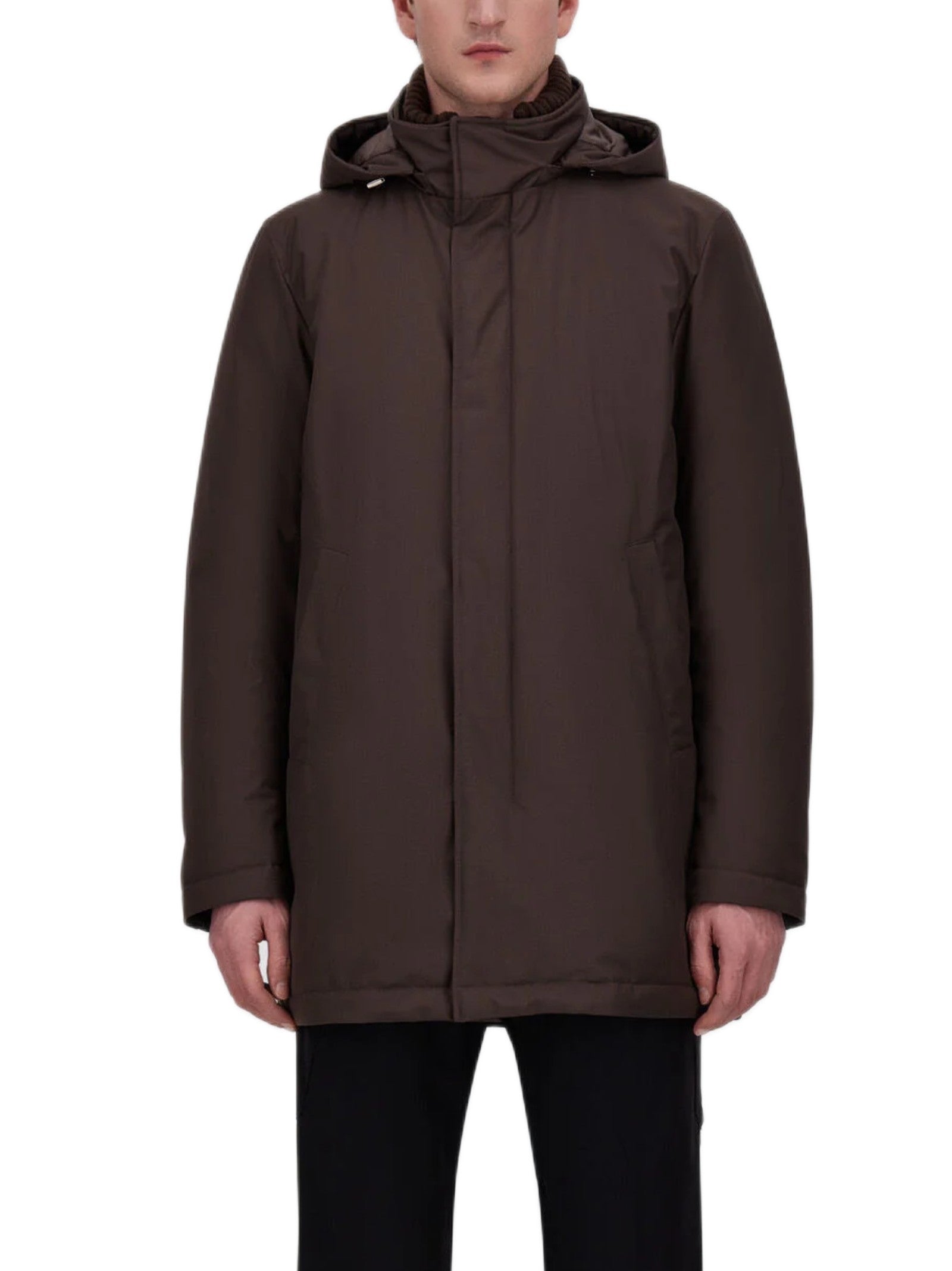 HERNO PARKA NEW BUSINESS CON CAPPUCCIO PI001155U12638 8800 