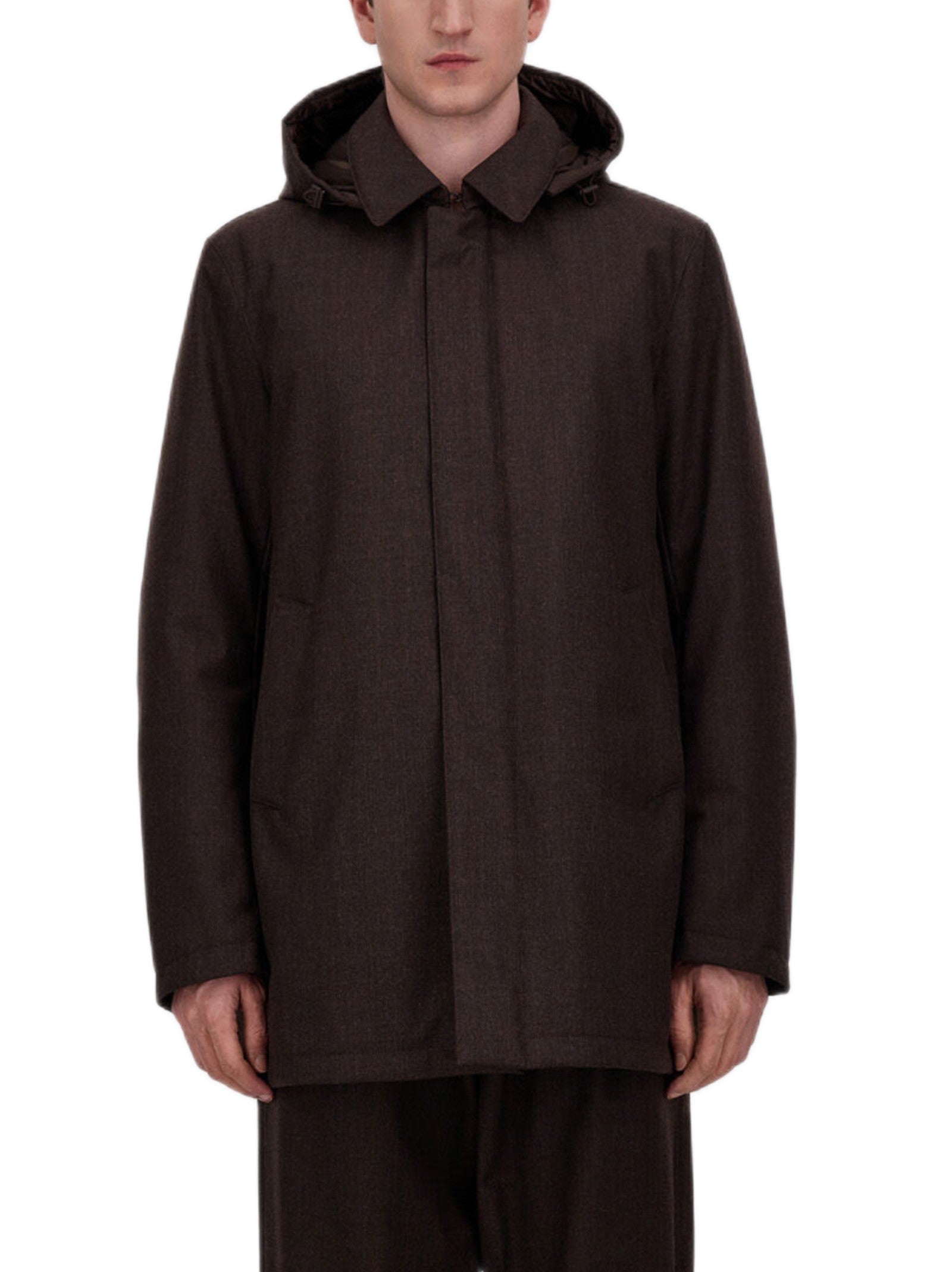 HERNO PARKA IN FLANELLA TECNICA PI001380U33498 8800 