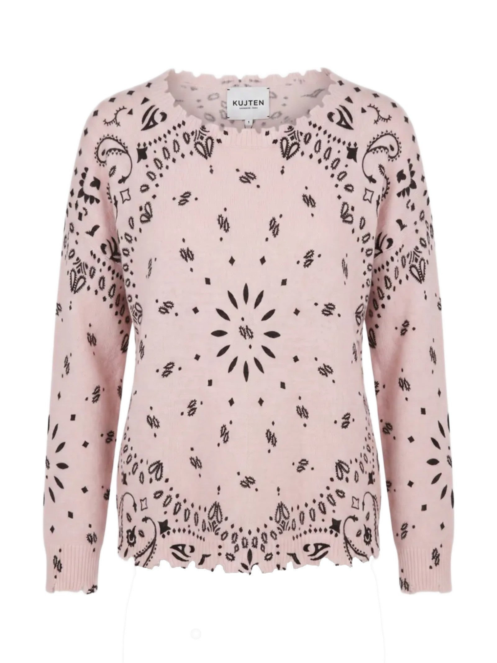 KUJTEN MELA BANDANA GIROCOLLO CASHMERE F2500 2587 